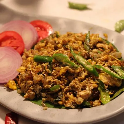 EGG CHILLY FRY