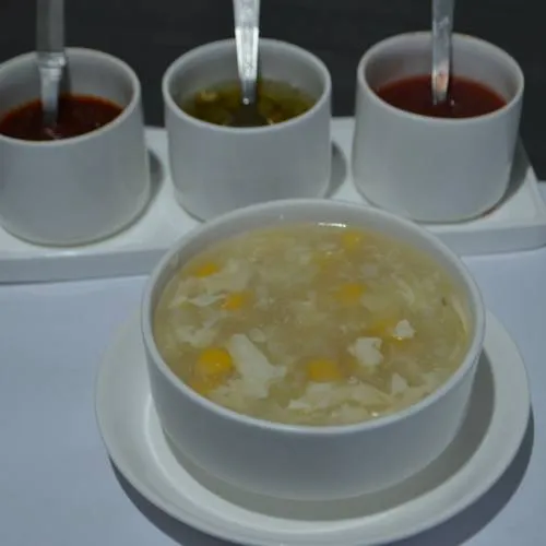 SWEET CORN CHICKEN SOUP