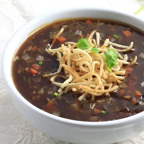 VEGETABLE MANCHOW SOUP