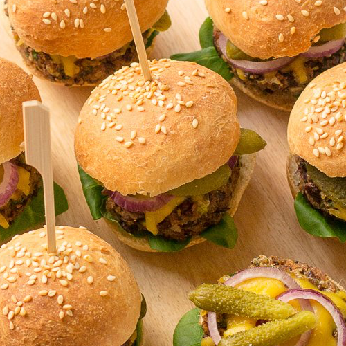 Slider burger beef