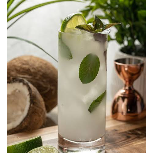 Tender coconut mojito