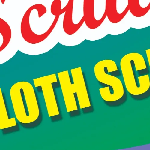 Quality cloth scrubber 