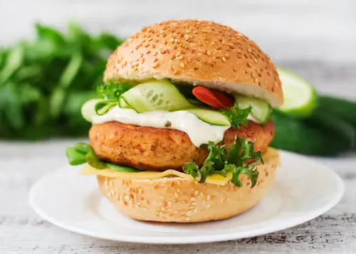 Chicken Cheese Burger