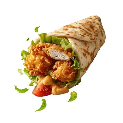 Chicken Zinger Cheese Wrap