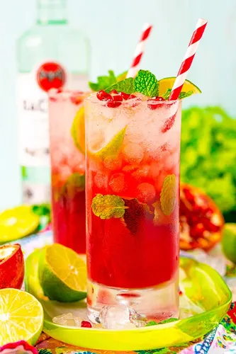 Grenadine Mojito