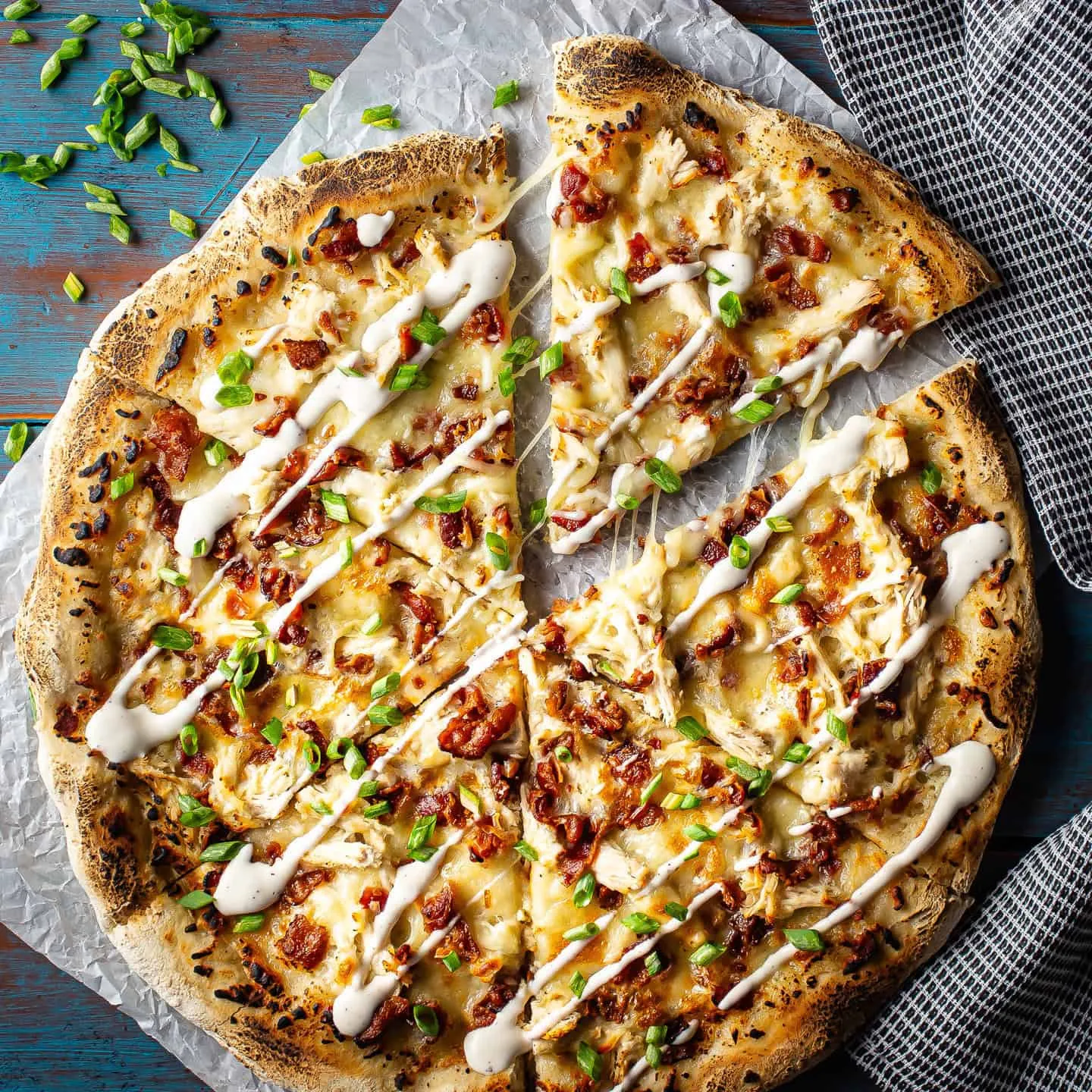 Ranch Pepperoni Chicken Pizza