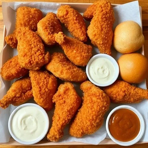 18 PC Fried Chicken