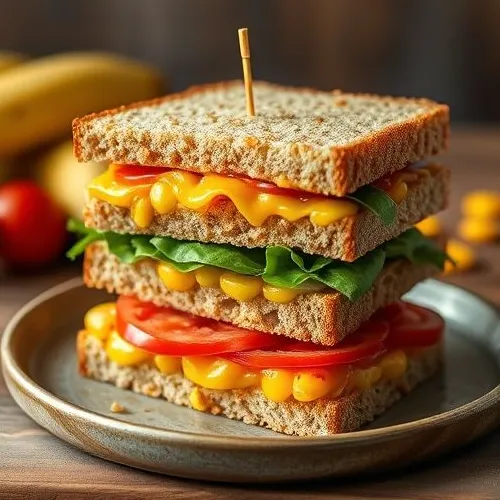 Golden Barley Corn Sandwich
