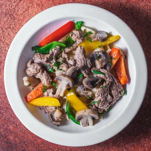 Beef Stroganoff