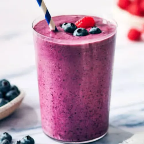 Blueberry Milkshake