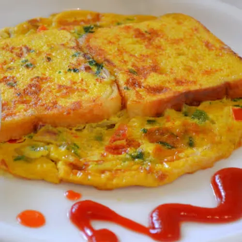 Bread Omlet