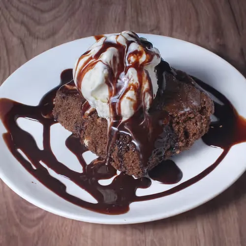 Brownie with Ice