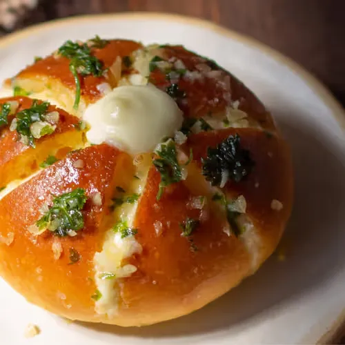 Cheese Corn Garlic Bread