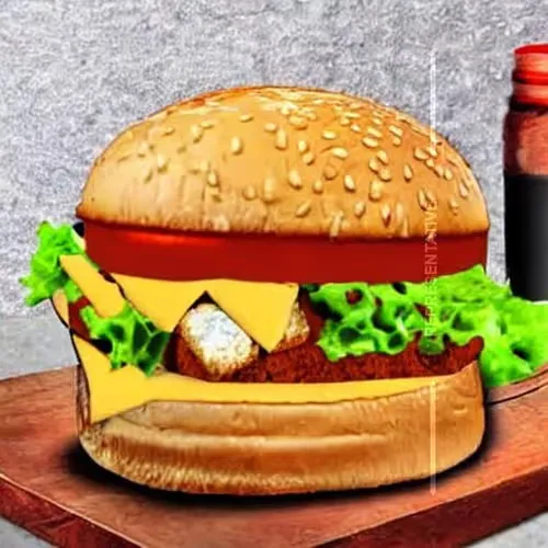 Cheese paneer burger