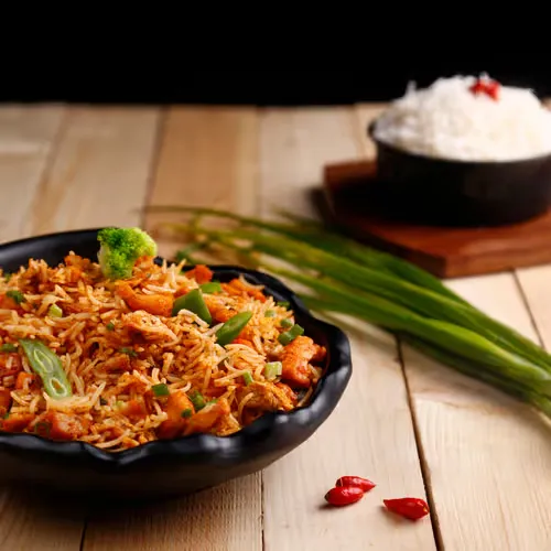 Chicken Garlic Fried Rice
