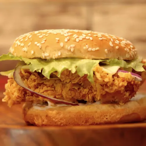 Chicken Strips Burger