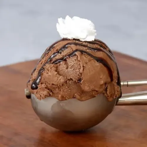 Chocolate Ice Cream Scoop