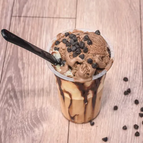Cold Coffee With Ice Cream