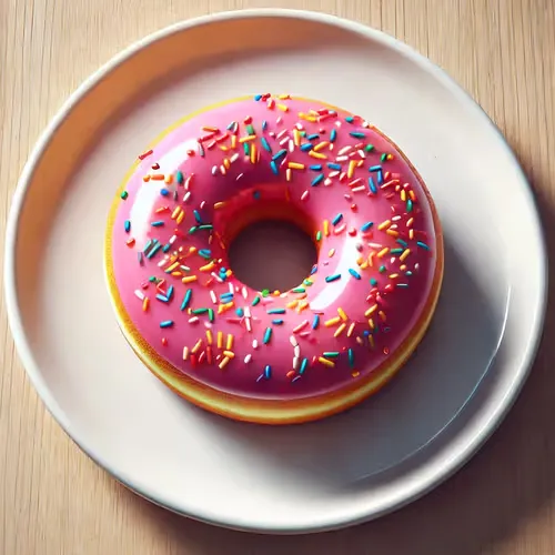 Donut (Staw/Choc/Vann) (دونات (فراولة / شوكولاتة / فانيليا))