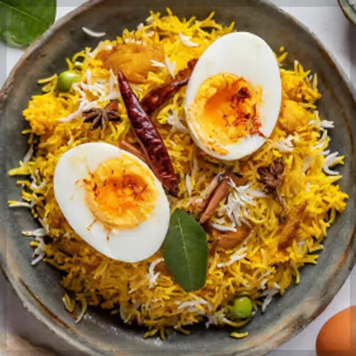 Egg biriyani