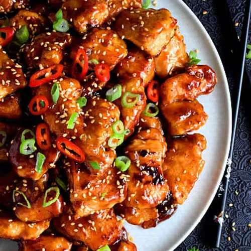 Ginger garlic chicken