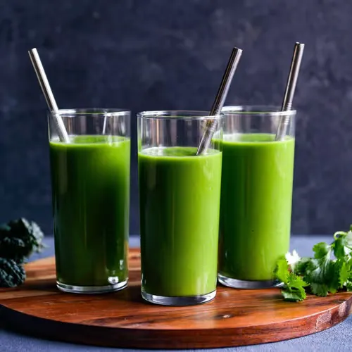 Green Detox Juice (Spinach, Kale, etc.)