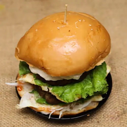 Jumbo chicken burger