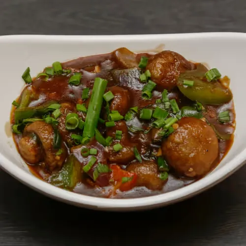 Mushroom Chilli Gravy