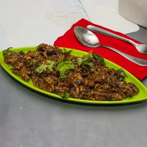 Mushroom Pepper Fry