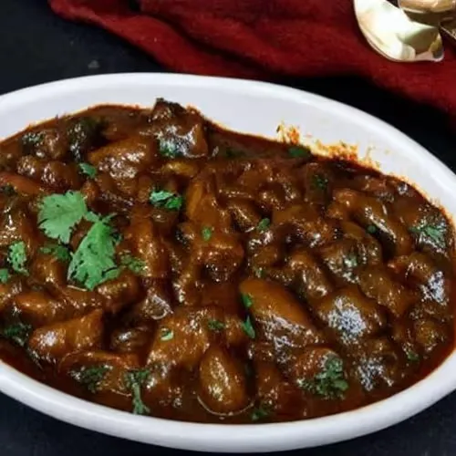 Mushroom Pepper Masala