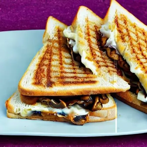 Mushroom Sandwich Toast