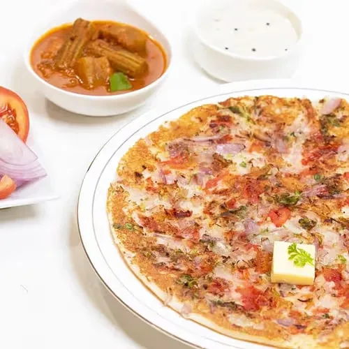 Onion Tomato Uthappam
