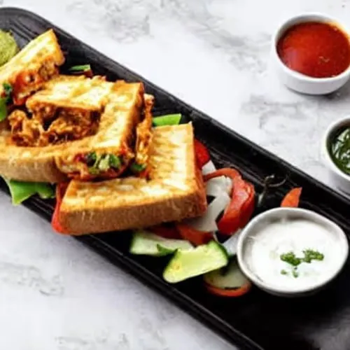 Paneer Chilly Sandwich