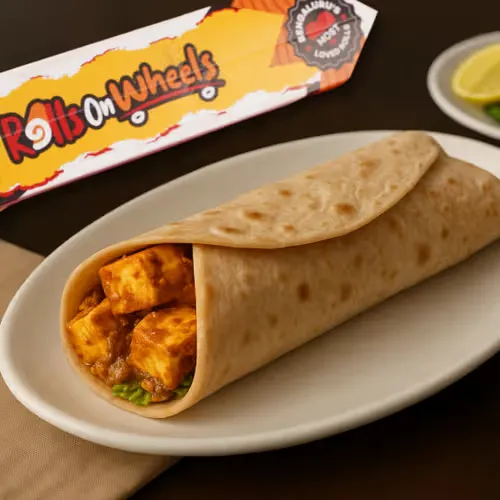 Paneer Chilly Wrap