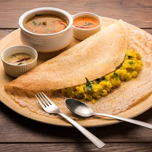 Rava Masala Dosa