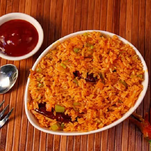 Schezwan Veg Fried Rice
