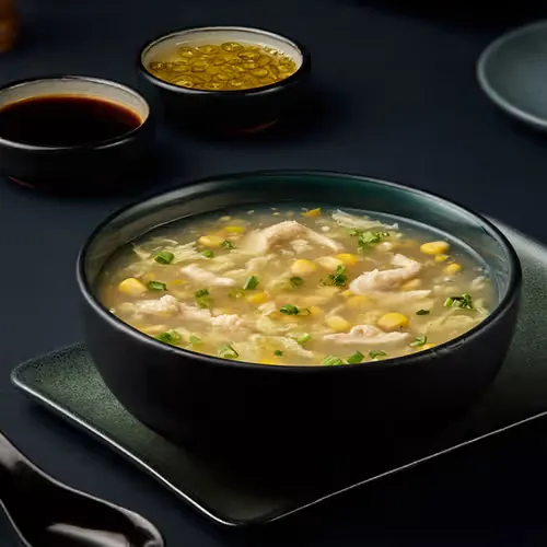 Sweet Corn Chicken Soup