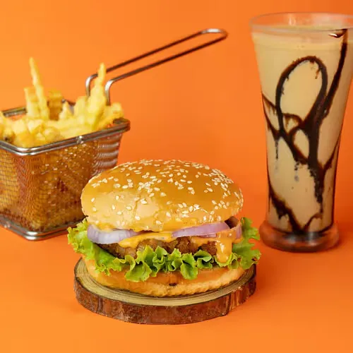 VEG BURGER COMBO