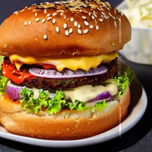 Veg Cheese Burger
