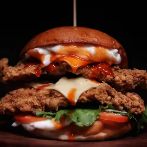 Zinger cheese burger