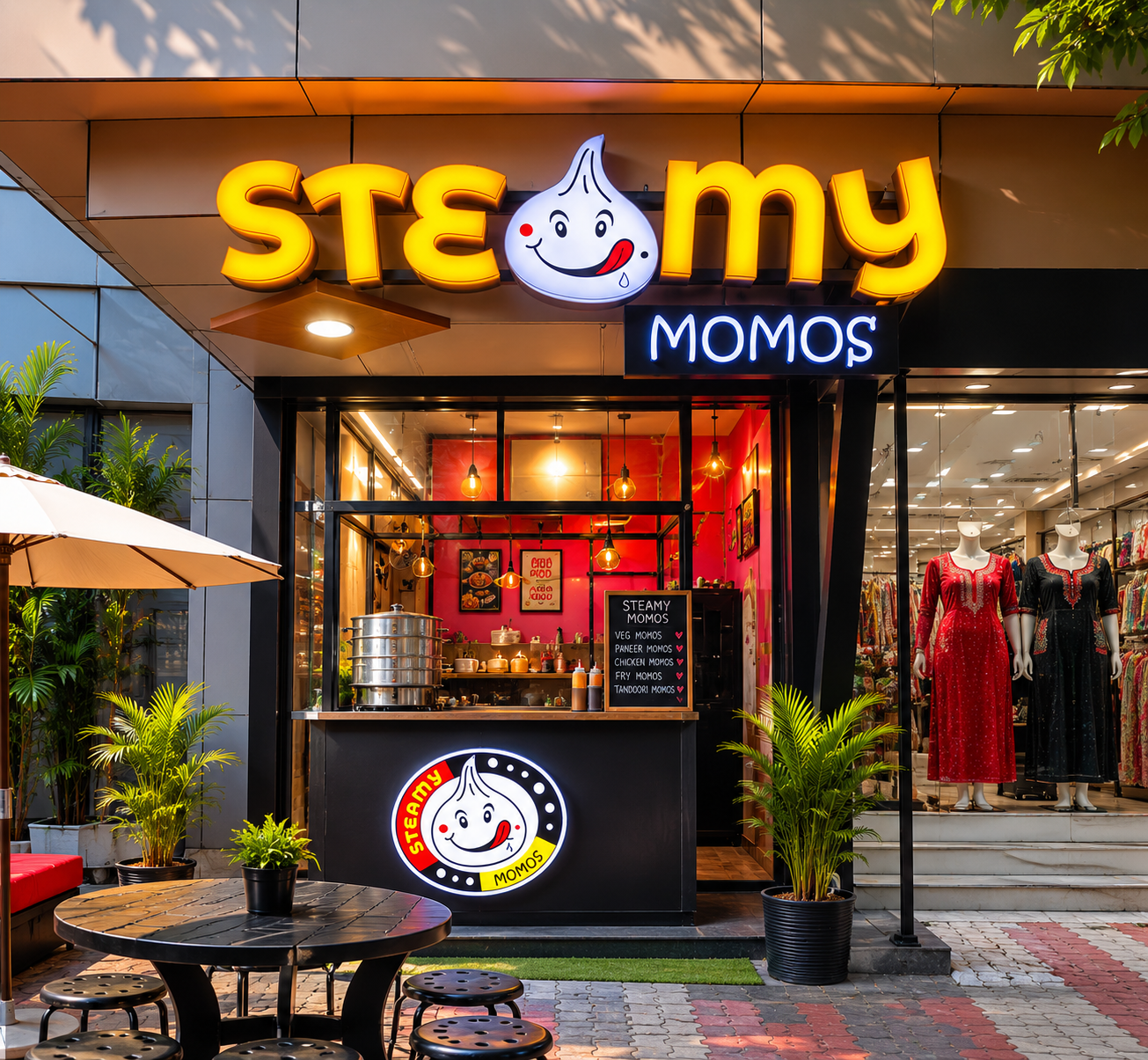 Steamy Momos